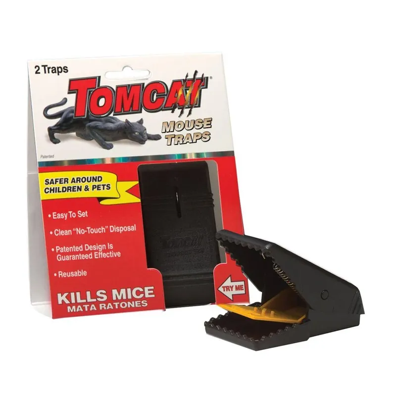 TOMCAT 2-Count Mouse Snap Trap