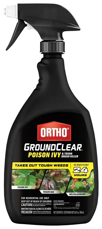 GroundClear Poison Ivy & Tough Brush Killer, 24 Oz. Ready-to-Use
