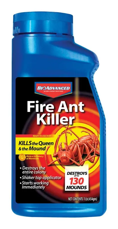 BioAdvanced Outdoor Fire Ant Dust – 1.5 lb Fast‑Acting Kill