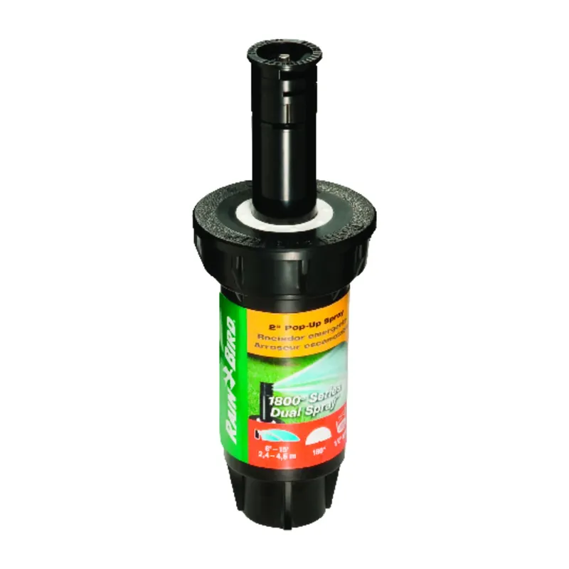 Professional Series Spray Head, Dual Spray Nozzle, 2-In. Pop Up, Half Circle