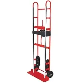 Milwaukee 800 Lb Capacity Red Steel Appliance Hand Truck With Non-marking Wheels