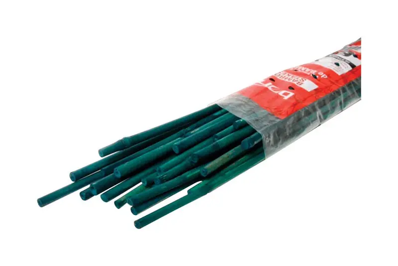 4 Ft. Green Bamboo Garden Stakes - 25 Pack For Plant Support