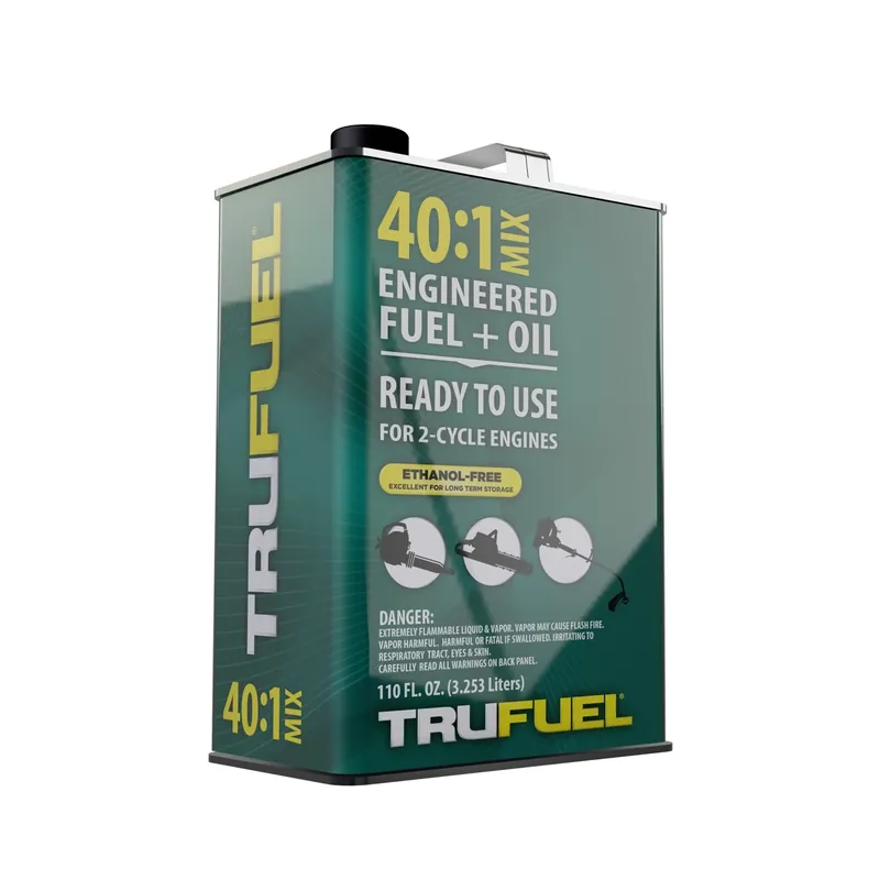 Pre-Mixed 40 1 Fuel & Oil For 2-Cycle Engines , 110 Oz.