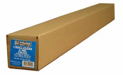 Film-Gard Plastic Sheeting 4 Mil X 6 Ft. W X 100 Ft. L Polyethylene Clear 1 Pk
