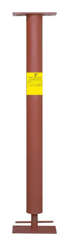 Extend-o-columns 3 In. Diameter X 112 In. Height Adjustable Support Column