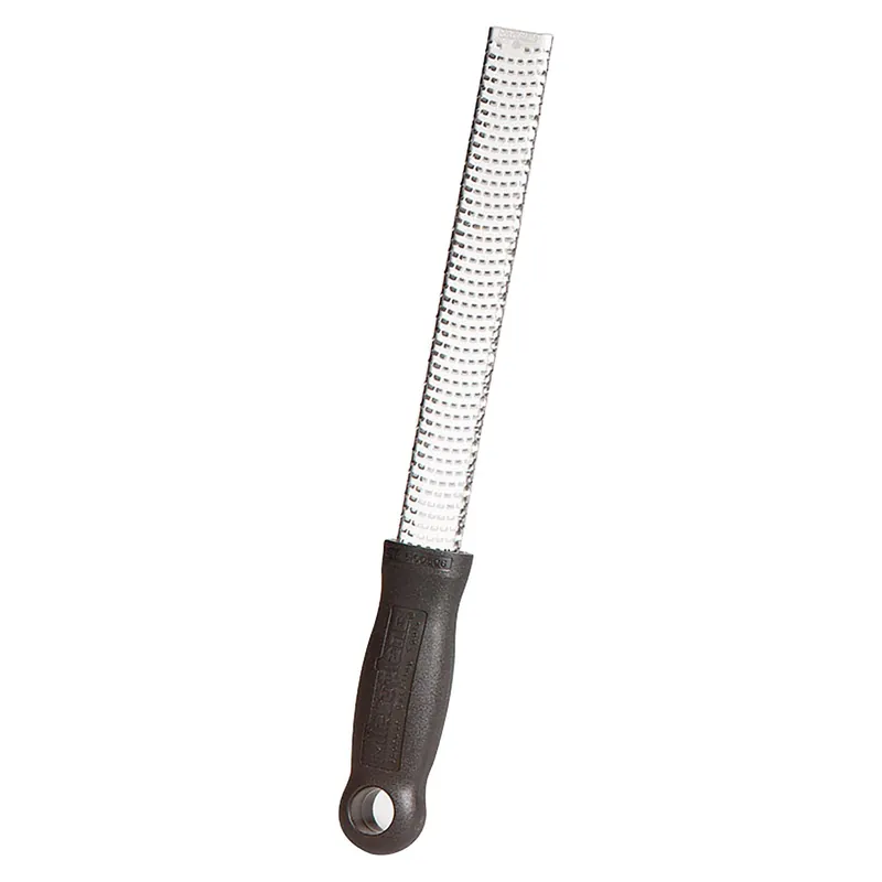 1-5/16 In. W X 12 In. L Silver/black Stainless Steel Grater/zester