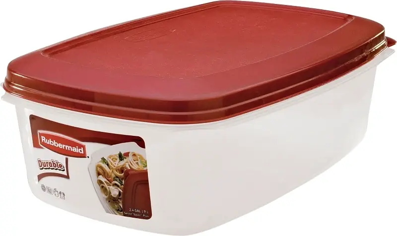 2.5 Gallon Food Storage Container With Easy Find Lids