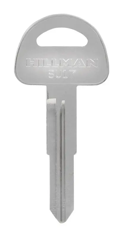 HILLMAN Traditional Key Automotive Key Blank SU-17 Double For Suzuki
