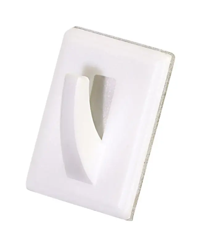 Hillman OOK White Utility Hooks 5 Lb 1 Pk