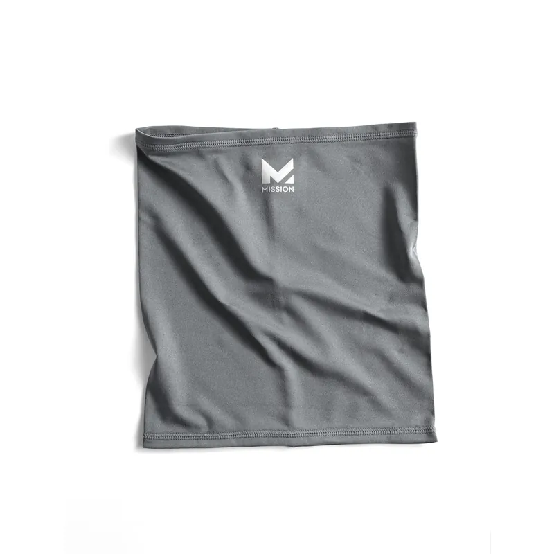 Mission Charcoal Cooling Neck Gaiter 1 Pk