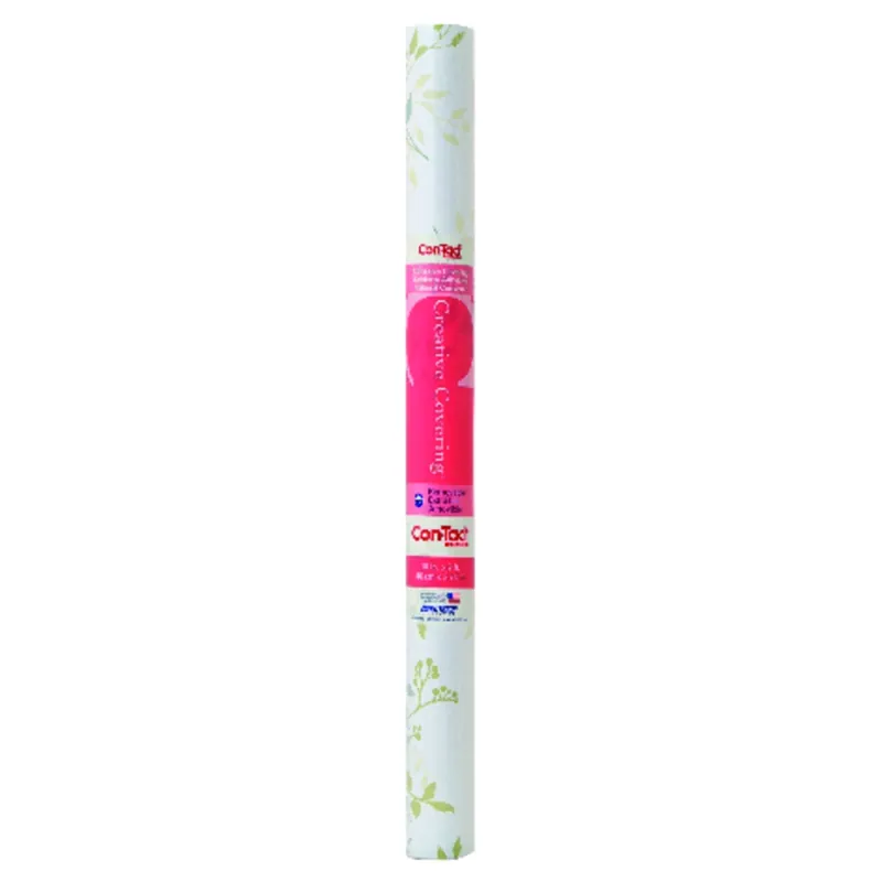 Creative Covering 18 In. X 9 Ft. Aspen Aloe Self-adhesive Shelf Liner