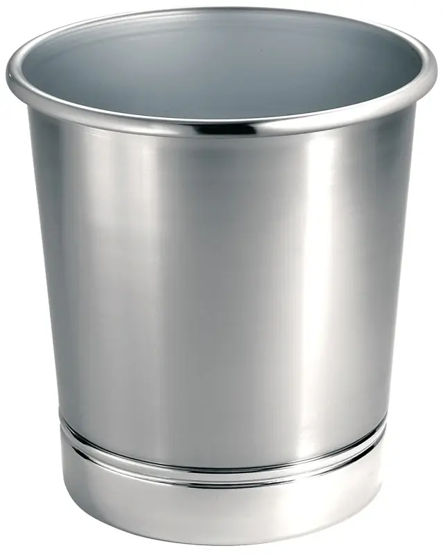 York Bath Waste Can, Split Metal Finish