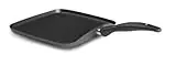 A8571364 Nonstick Grilled Cheese Griddle Cookware, 10.25-inch, Dishwasher Safe, Black