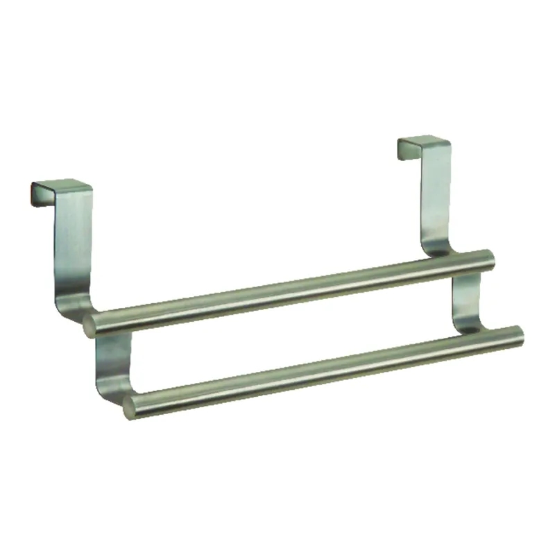 Chrome Silver Towel Bar 9-1/4 In. L Stainless Steel - Model 29650