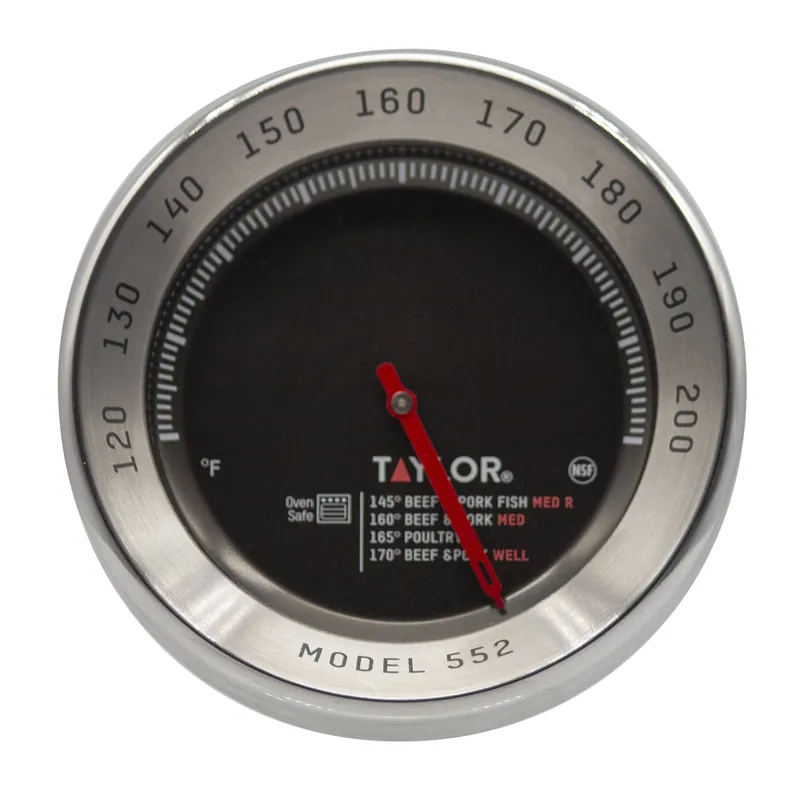 Instant Read Analog Meat Thermometer - Model 552, 3 Inch Dial, 120-220°f