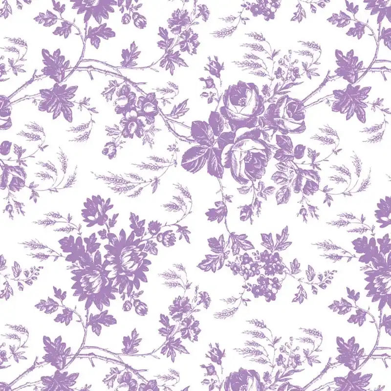 Creative Covering 9 Ft. L X 18 In. W Toile Lavender Self-adhesive Shelf Liner
