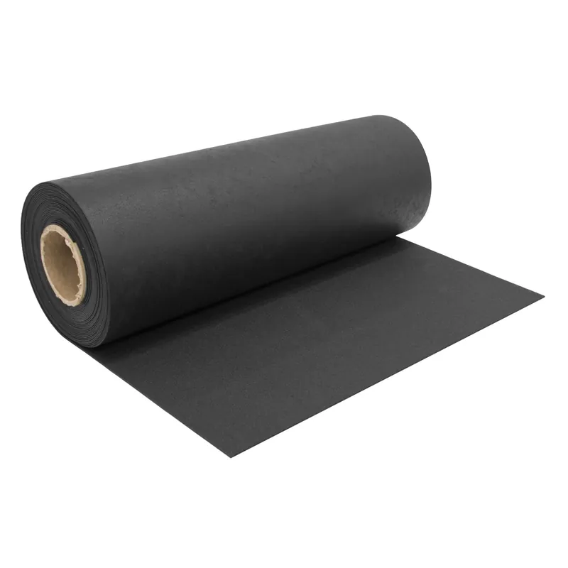36 In. X 35 Ft. Black Nonslip Rubber Runner - Heavy Duty Indoor/outdoor