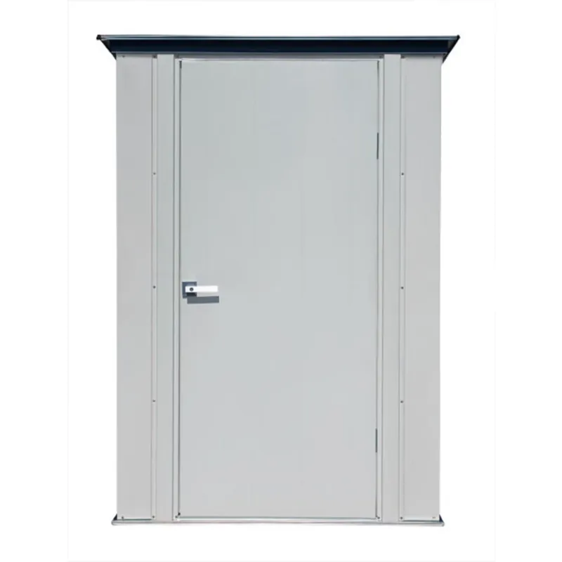 Spacemaker 4 Ft. X 3 Ft. Galvanized Steel Vertical Pent Storage Shed