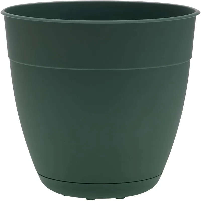 Ocean Series Dayton 7.5 In. H X 8 In. D Recycled Ocean Plastic Turtle Green Planter