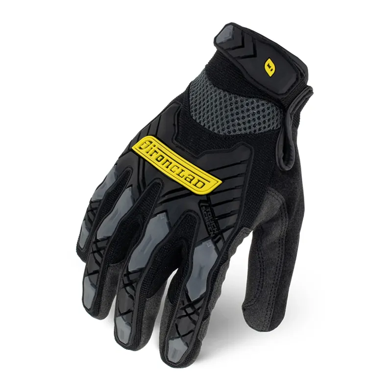 Command Impact Resistant, Touch Screen Work Gloves, Black, Men‘s XL