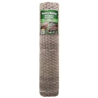 Galvanized Poultry Netting, 1-In. Mesh, 36-In. X 150-Ft.