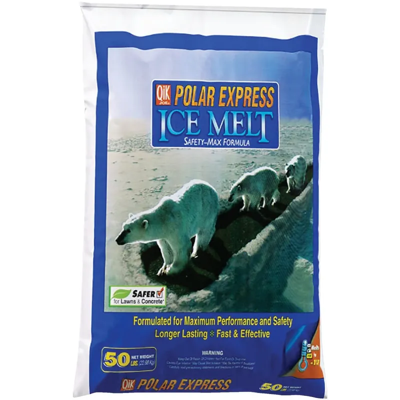 Polar Express Ice Melt, Time Release Blend, 50 Lb. Bag