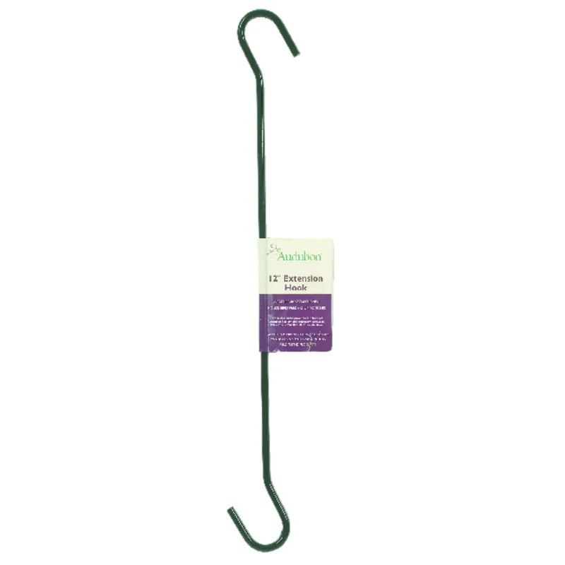 Audubon Green Steel 12 In. H S Extender Hook 1 Pk
