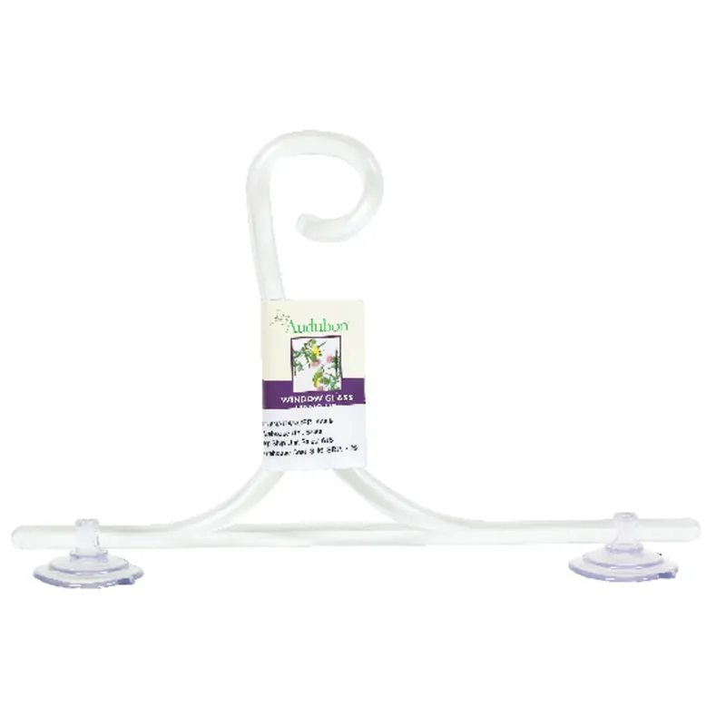 Audubon Clear Glass 11.5 In. H Window Plant Hanger 1 Pk