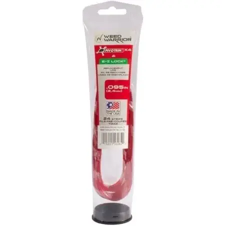 Jarden Arden Applied Materials 232324 24 CT Trimmer Line Strip Pack Of 4