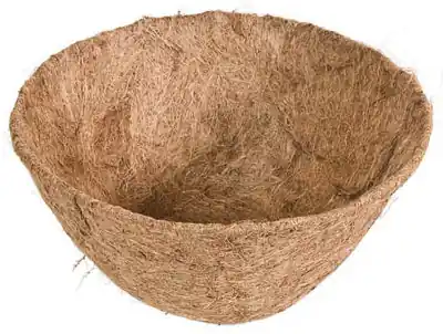 Coco Plant Liner, Round, 7 X 18-In.