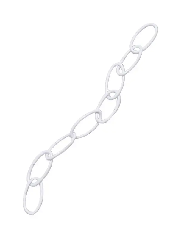 Panacea White Steel 36 In. H Sturdy Extender Chain 1 Pk