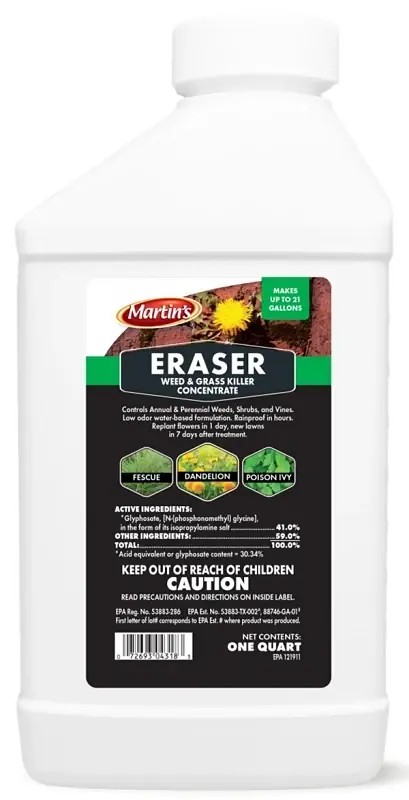 1 Qt. Concentrate Weed & Grass Killer With Glyphosate