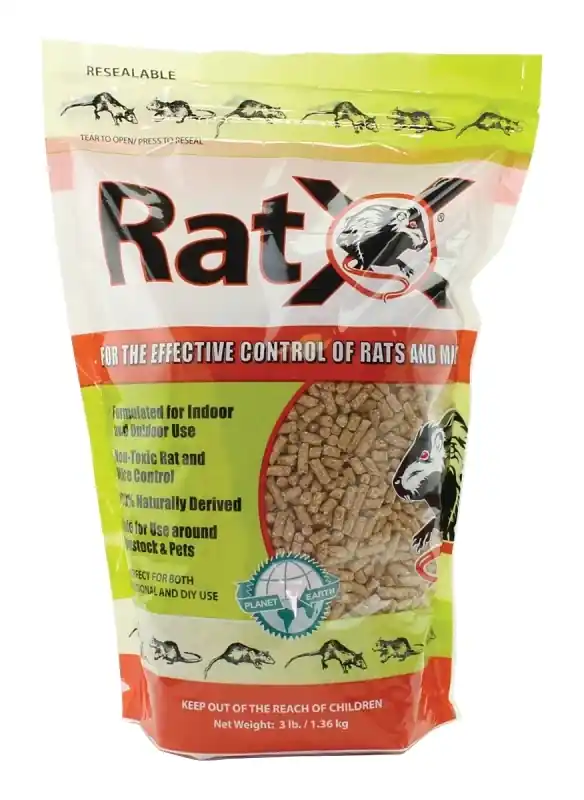 RatX Non-Toxic Bait Pellets For Mice And Rats 3 Lb 1 Pk