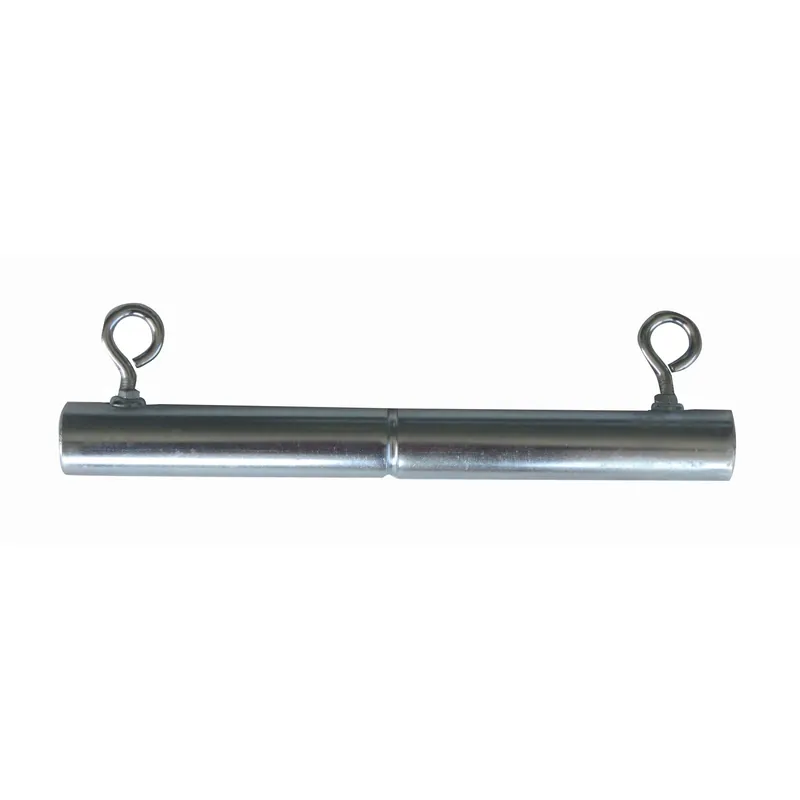 3/4 In. Round X 3/4 In. Dia. Galvanized Carbon Steel Connector 10 In. L