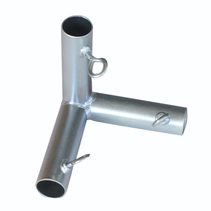 3/4 In. Round Galvanized Carbon Steel Connector 5-11/16 In. Length