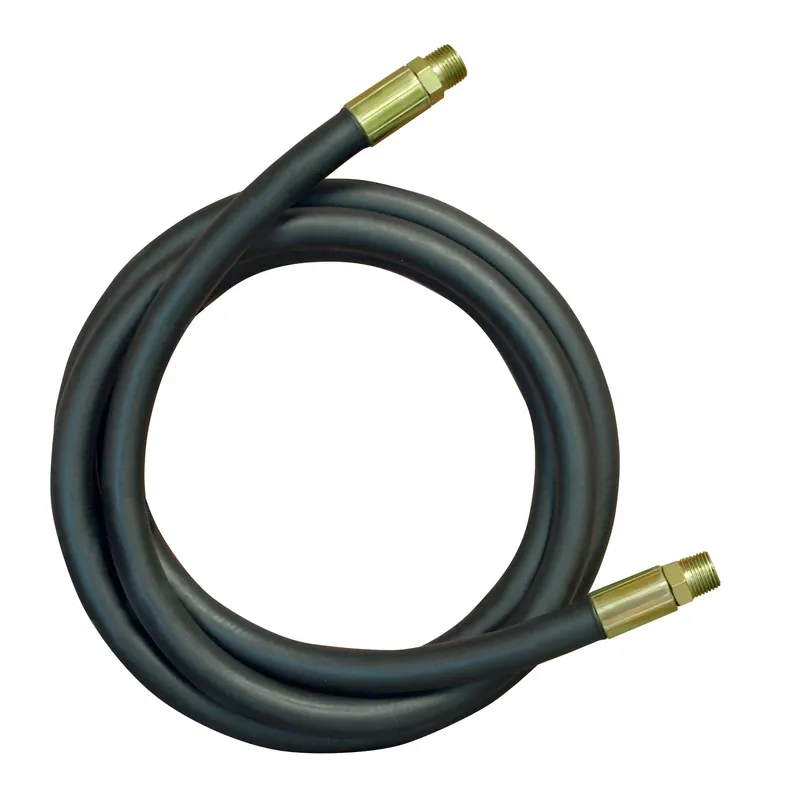 0.4 In. Diameter X 144 In. Length 4000 Psi Rubber 2-wire Hydraulic Hose