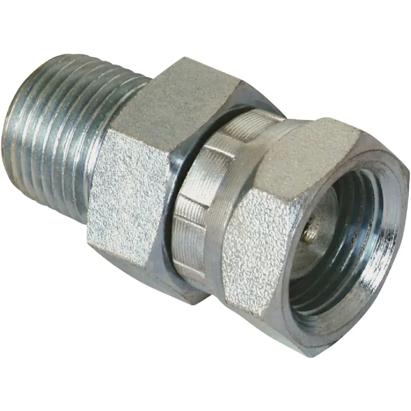 Apache Steel 1/2 In. D X 1/2 In. D Hydraulic Adapter