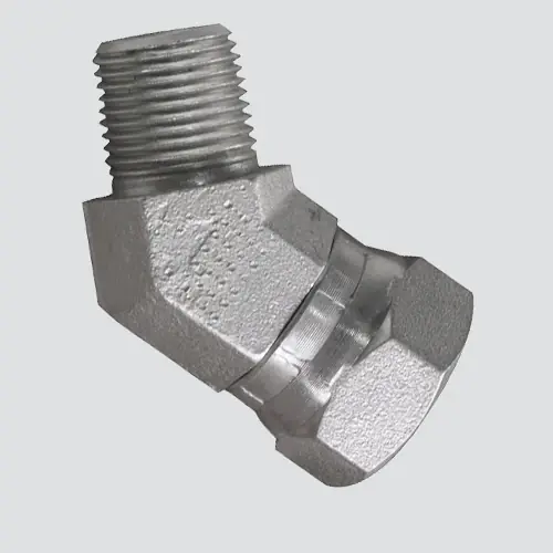 Apache Steel 1/2 In. D X 1/2 In. D Hydraulic Adapter 1 Pk
