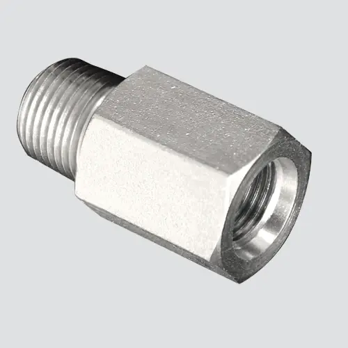 Apache Steel 5/8 In. D X 1/2 In. D Hydraulic Adapter 1 Pk