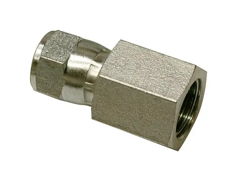 Apache Steel 5/8 In. D X 3/8 In. D Hydraulic Adapter 1 Pk
