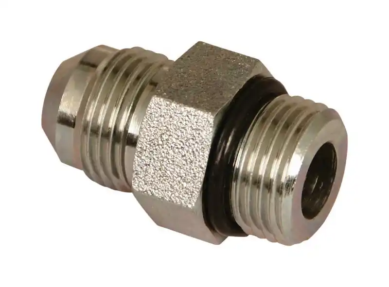 Apache Steel 1/2 In. D X 1/2 In. D Hydraulic Adapter 1 Pk