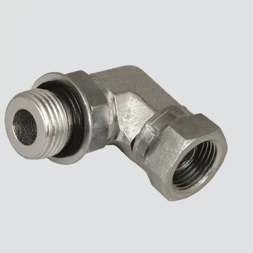 Apache Steel 1/2 In. D X 1/2 In. D Hydraulic Adapter 1 Pk