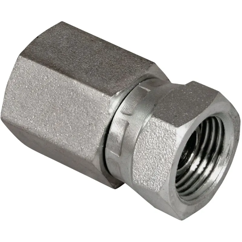 Apache Steel 1/2 In. D X 1/2 In. D Hydraulic Adapter 1 Pk