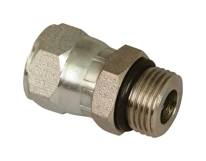 Apache Steel 1/2 In. D X 1/2 In. D Hydraulic Adapter 1 Pk