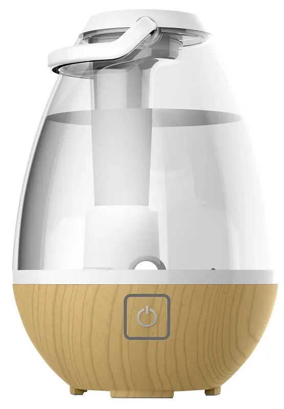 Uht1 Ultrasonic Cool Mist Humidifier, 0.4 Gallon Capacity, 2 Speeds