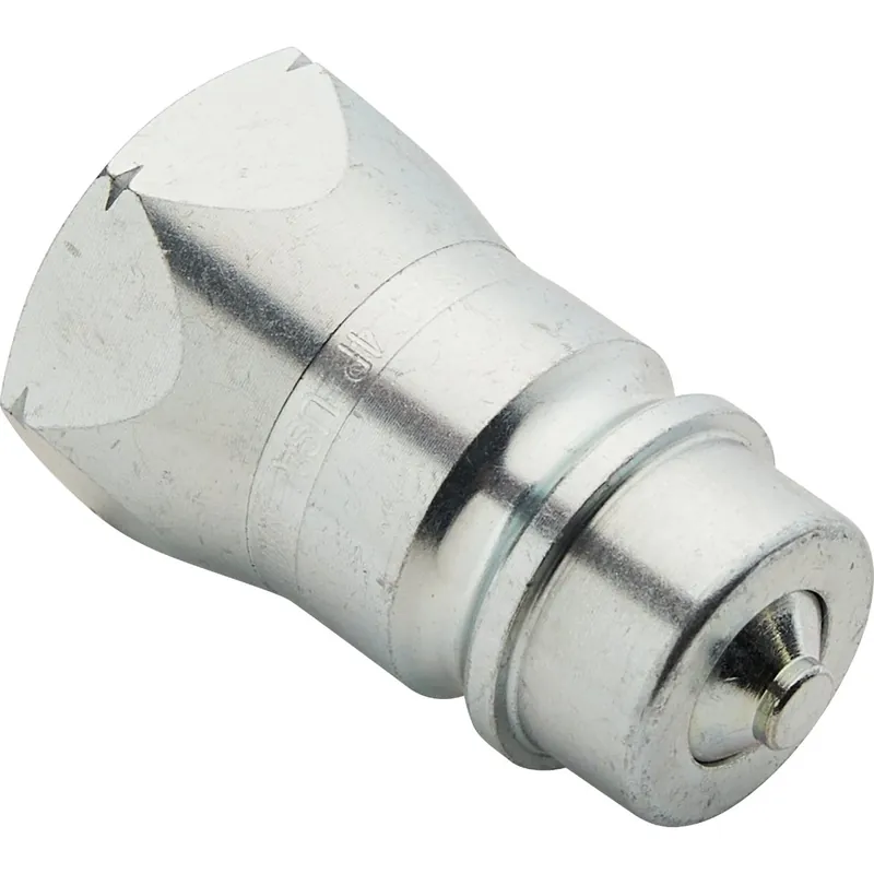 Apache Steel 1/2 In. D X 1/2 In. D Hydraulic Adapter 1 Pk