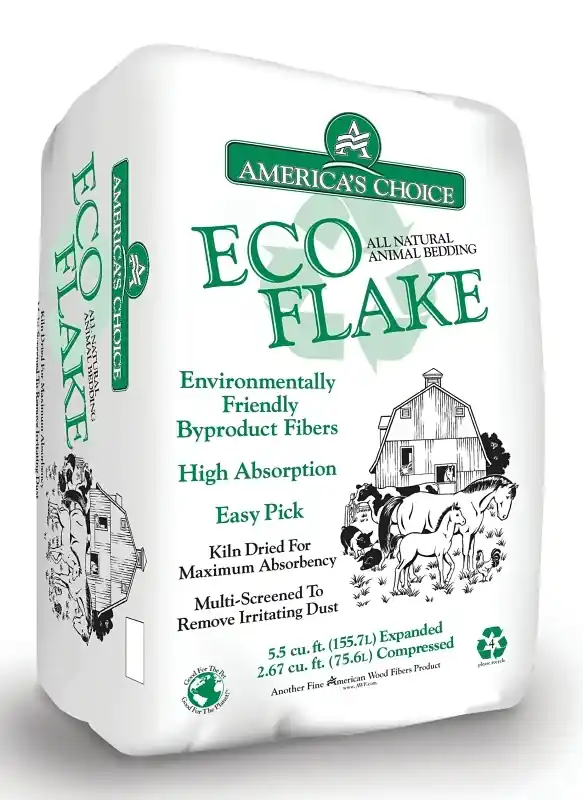 Eco Flake Animal Bedding, 2.67 Expands To 5.5 Cu. Ft.