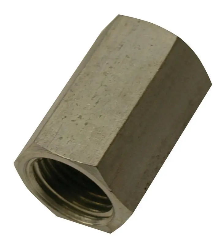 Apache Steel 1/2 In. D X 1/2 In. D Hydraulic Adapter 1 Pk