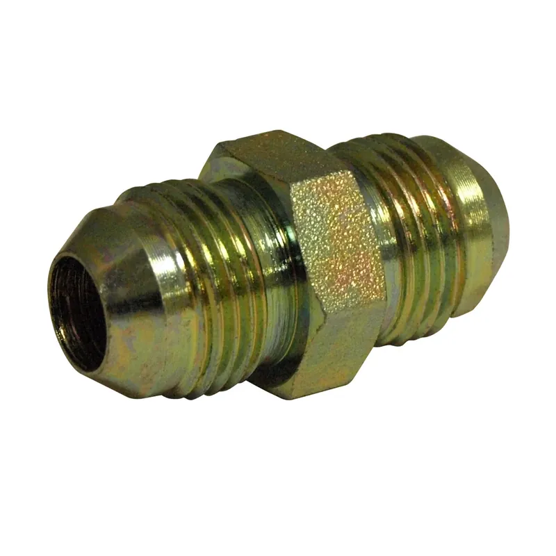 Apache Steel 1/2 In. D X 1/2 In. D Hydraulic Adapter 1 Pk