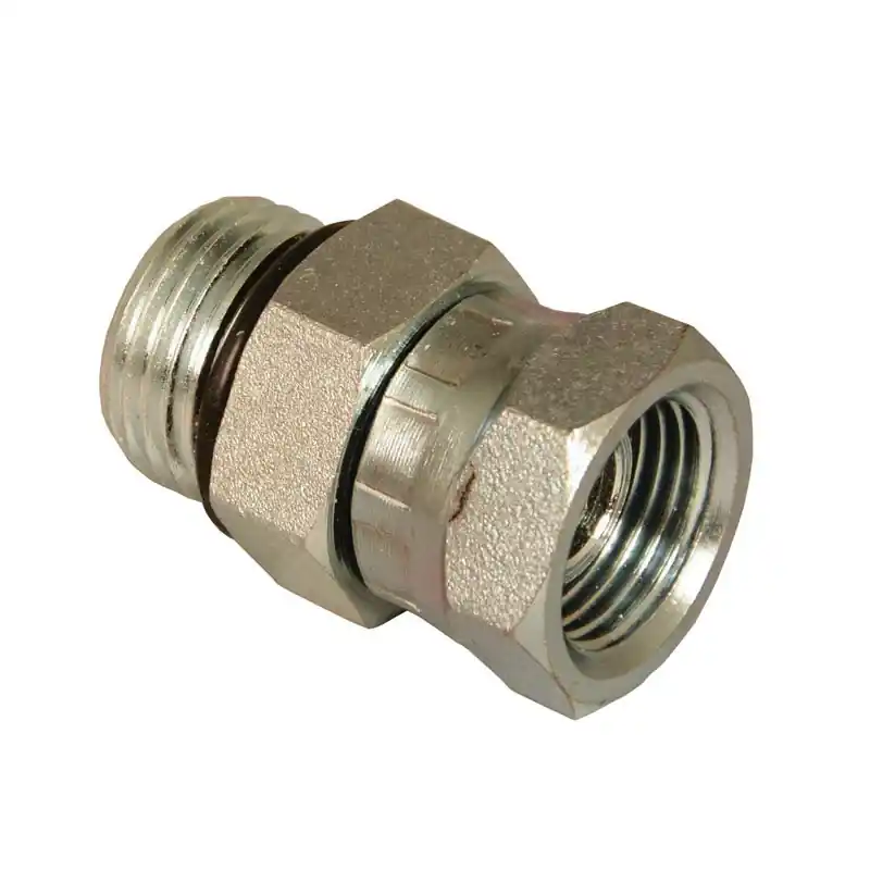 Apache Steel 3/8 In. D X 1/4 In. D Hydraulic Adapter 1 Pk
